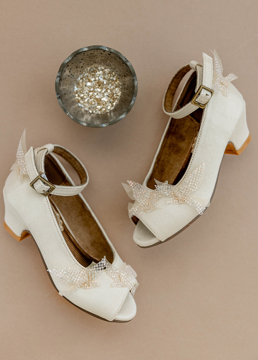 *COMING SOON* - Valeria Heels in Cream