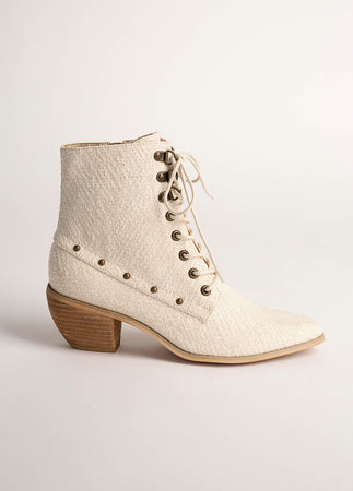 Joyfolie Indy online Lace-up Leather Boots