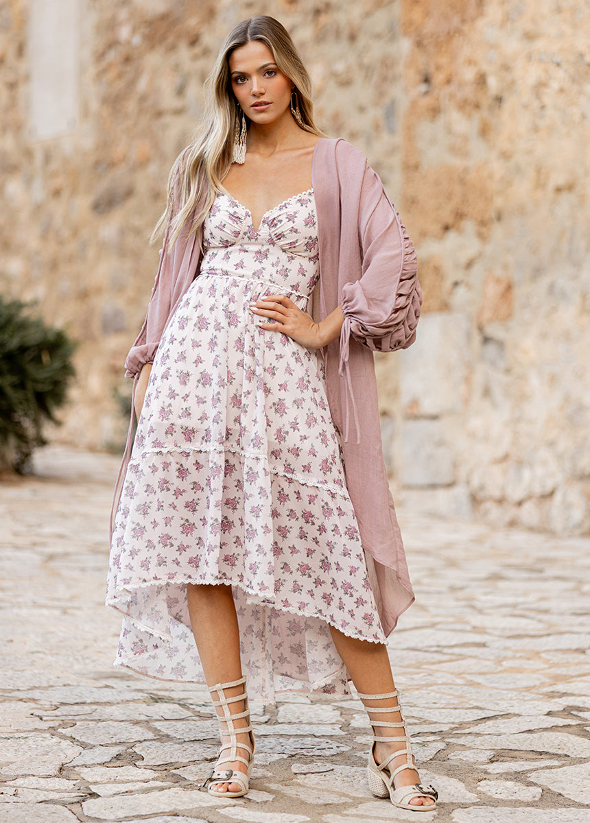 Brandy Duster in Light Orchid