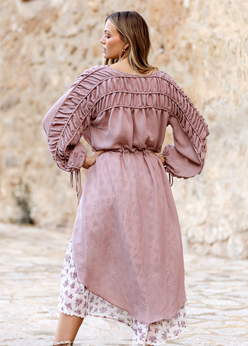 Brandy Duster in Light Orchid