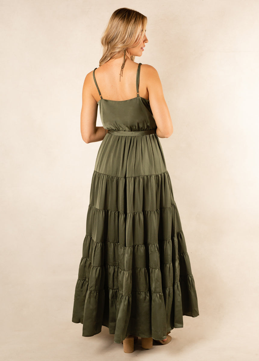 Zayla Dress in Sage