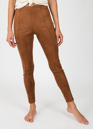 Piper Pant in Camel Brown - Joyfolie