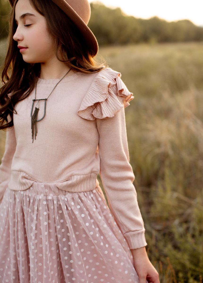 Tiegan Sweater in Blush